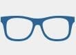 Small purple glasses icon, which represents that All About Eyes has sold 1,236,143 frames in Iowa & Illinois