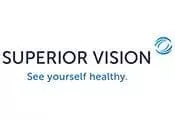The logo for Super Vision insurance, which All About Eyes accepts in Iowa & Illinois
