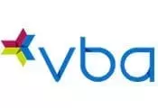 The logo for VBA vision insurance, which All About Eyes accepts in Iowa & Illinois